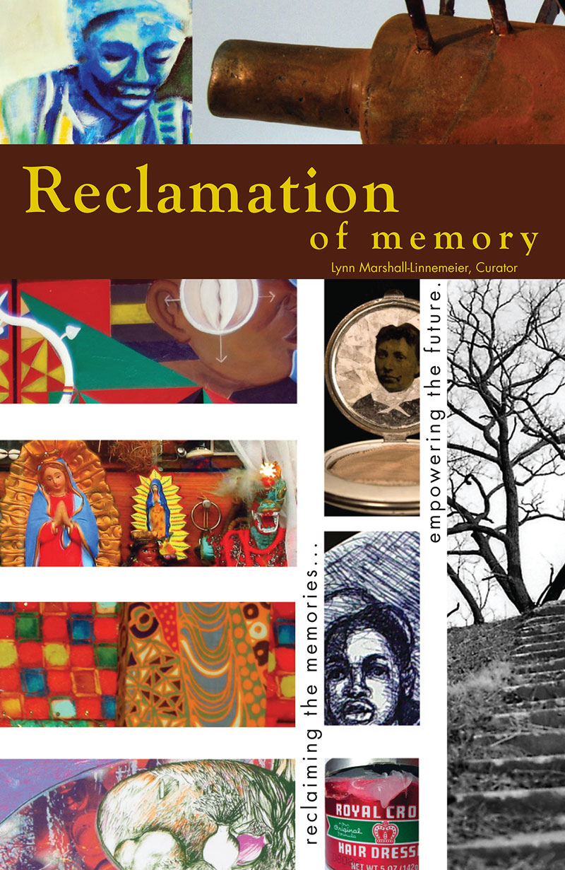 Reclamation of Memory: Art Exhibit Display Brochur